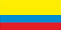 Флаг Колумбии размер 1 х 2 метра.