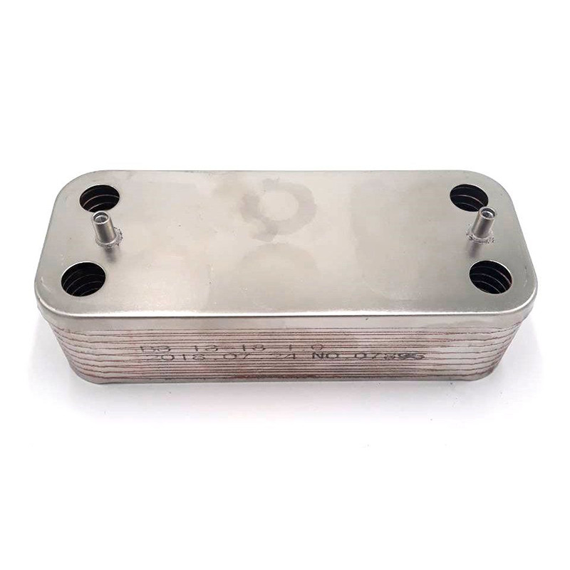 Теплообменник пластинчатый 12 пластин для котлов Viessmann 7829304 1.022220 OEM
