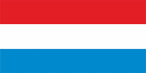 Флаг Люксембурга размер 1 х 2 метра.