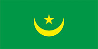 Флаг Мавритании размер 1 х 2 метра.