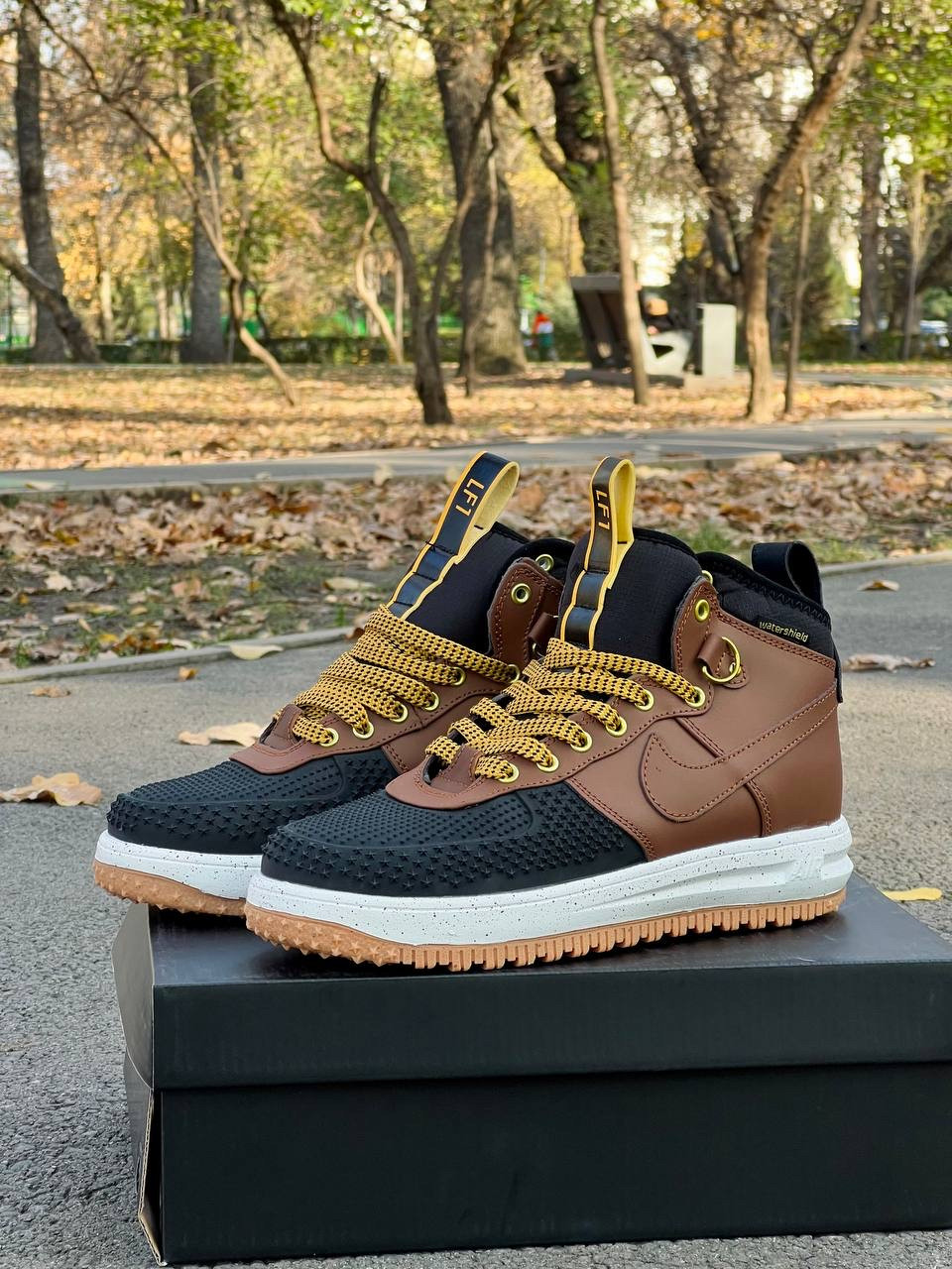 Кроссовки Nike Lunar Force 1 Duckboot  ЛЮКС Качество