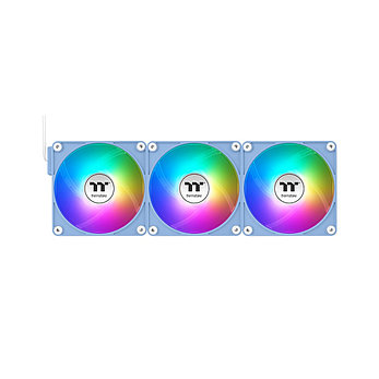Кулер для компьютерного корпуса Thermaltake CT120 ARGB Sync PC Cooling Fan Hydrangea Blue (3 pack), фото 3