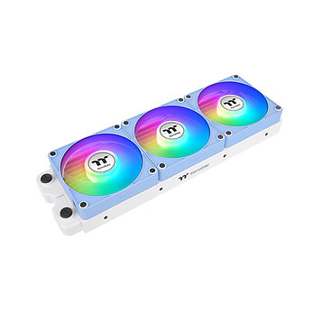 Кулер для компьютерного корпуса Thermaltake CT140 ARGB Sync PC Cooling Fan Hydrangea Blue (3 pack), фото 1