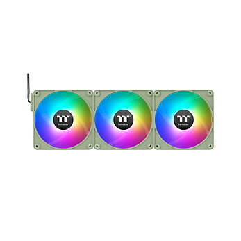Кулер для компьютерного корпуса Thermaltake CT140 ARGB Sync PC Cooling Fan Matcha Green (3 pack), фото 3