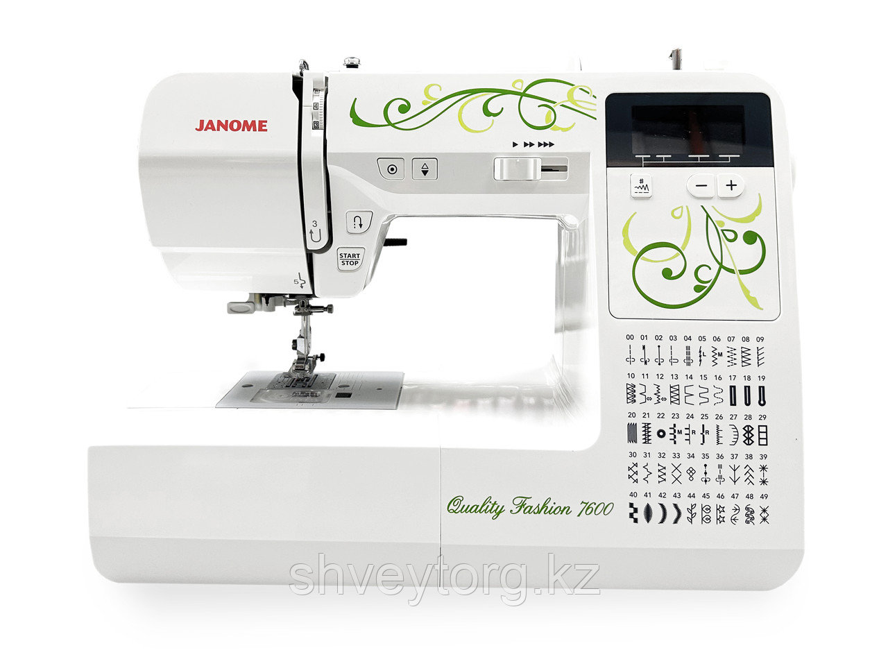Компьютерная швейная машина Janome Quality Fashion 7600