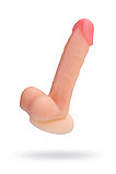 Фаллоимитатор RealStick Silicone Chris H, телесный, 17,5 см, фото 3