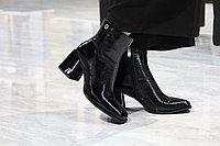 Женские ботильоны "PAOLETTI" натуральная кожа черного цвета. Стильная женская обувь