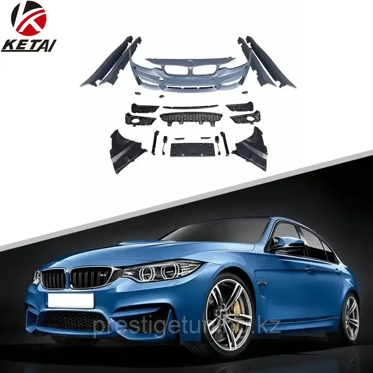 Комплект обвеса на BMW 3-серия (F30) 2011-18 дизайн M3