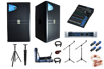 Комплект музыкальной аппаратуры Yamaha 700w