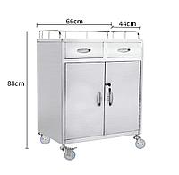 Тумба тележка столик реанимационный анестезиологический для лекарств столы для инструментов помощники