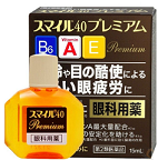 Капли для глаз японские, 15мл, Lion Smile 40 Premium