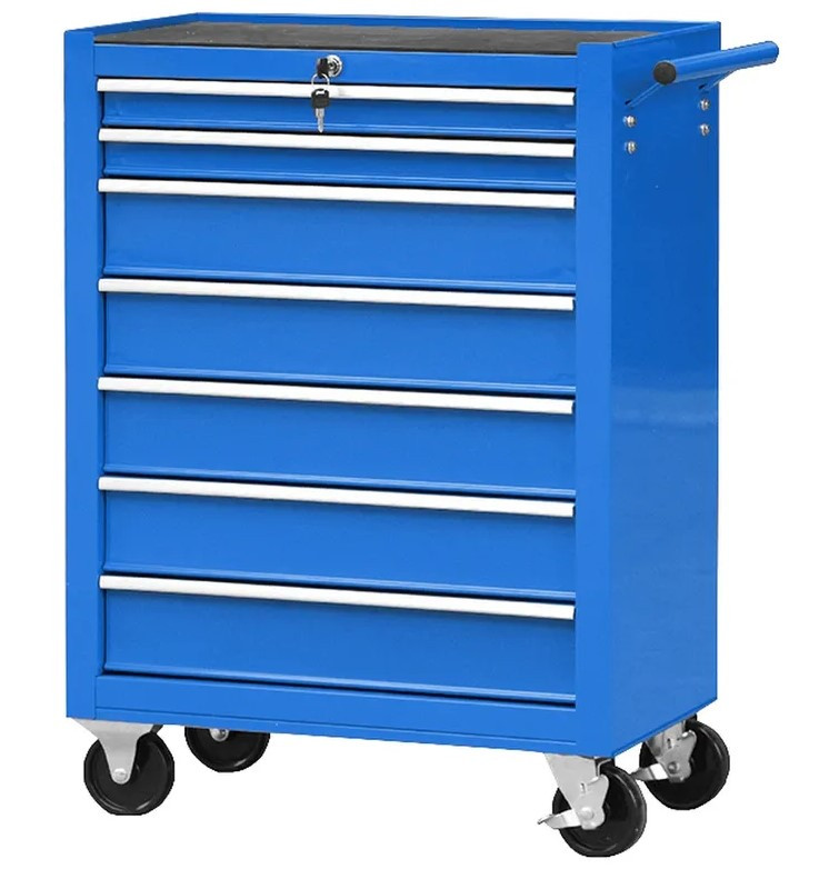 Тележка инструментальная 7 ящиков 616х330х881 мм NTBR1307-X (BIG RED)