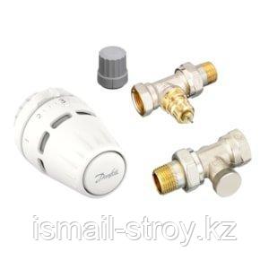 Комплект радиаторных клапанов RA-FN, RLV-S, Ду 15 прямой Danfoss