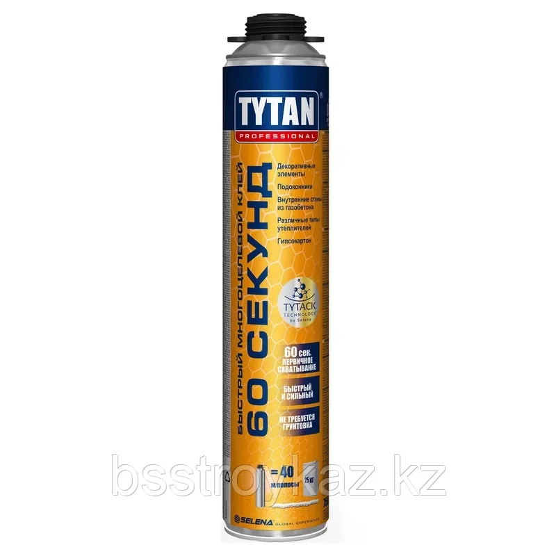 Пено-клей быстрый универсальный TYTAN PROFESSIONAL 60 секунд 750мл 10044045