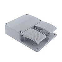 Переключатель ножной, двойная педальYIQUN YDT1-16, 220/380В, 0.2/15А