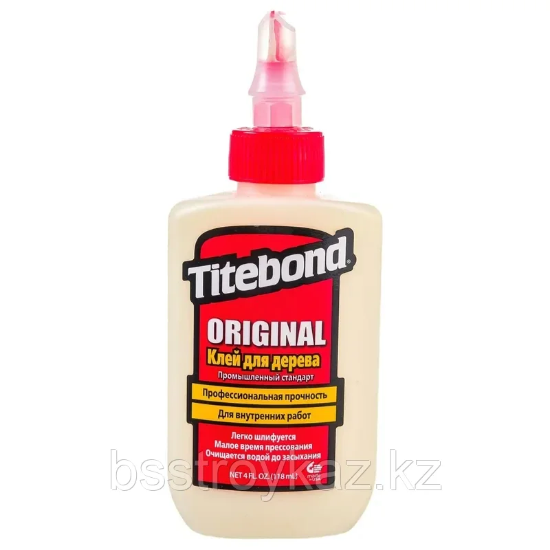 Клей столярный влагостойкий для дерева Titebond ORIGINAL 118мл TB5062