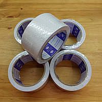 Белая Светоотражающая лента 5 см. x 10 м. Самоклеящаяся, водостойкая наклейка. Скотч серый.