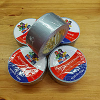 Армированный скотч 45мм x 20м. Армированная клейкая серая лента. Строительный, монтажный.