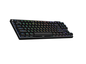 LOGITECH G PRO X TKL LIGHTSPEED Mechanical Gaming Keyboard - BLACK - US INT'L - TACTILE