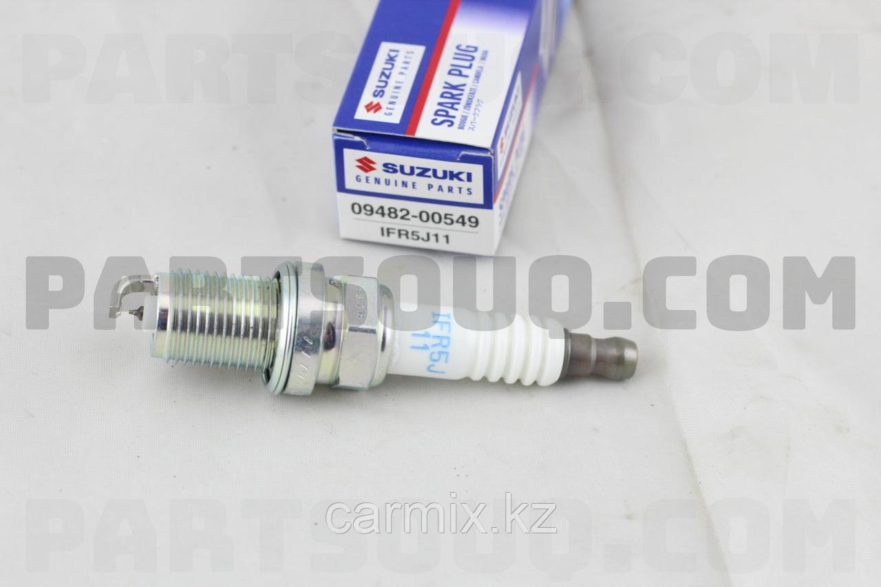 IFR5J-11, 09482-00549, Свеча зажигания SUZUKI GRAND VITARA, SX4, LIANA, LASER IRIDIUM, NGK (7418), JAPAN, фото 1