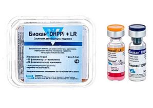 Вакцина для собак Биокан DHPPi/LR доза