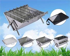 Мангал Дипломат, 8 шампуров (ст.1.0мм) в сумке