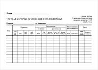 Карточка осеменения и отелов коровы