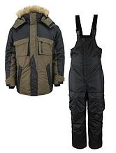 Костюм зимний IFRIT WORGEN taslan blazer, Черный/Хаки, 48/50-182/188