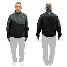 Толстовка флисовая Nautilus Keepler Dark Grey/Grey р-р L (с принтом)