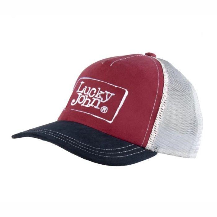Бейсболка Lucky John SUMMER RED 04 р. XL