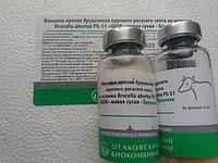 Вак Бруцеллеза шт Brucella abortus РБ-51живая сухая Бруцелвак (фл 25 доз)