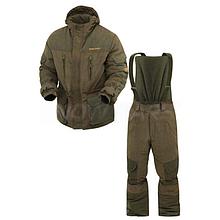 Костюм зимний Горка 3, ткань Исландия, слайтекс, 56-58, рост 3/4 170-176 ц.Хаки темный