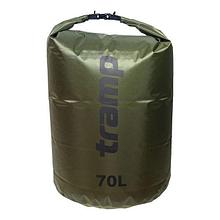 Гермомешок Tramp ПВХ Diamond RipStop 70л оливковыйTRA-209