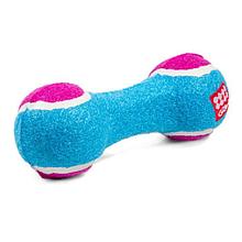 Игрушка для собак GiGwi Гантель средняя с пищалкой 18 см