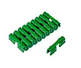 Зажим для дуг МЕТАЛЛ+ПВХ 10-12 мм (18 шт)