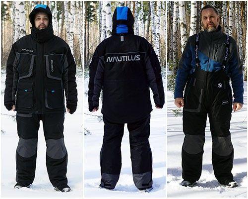 Костюм зимний Nautilus Comfort Black/Blue р-р M