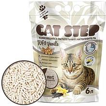 Наполнитель Cat Step Vanilla 6 л комкующийся