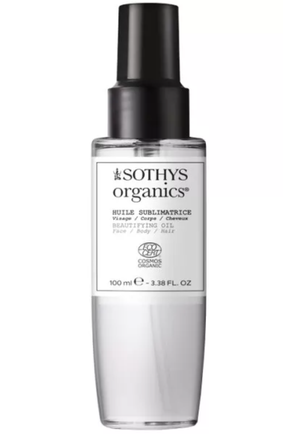 Sothys Organics Beautifying Oil For Face Body Hair Мультифункциональное органическое масло 100 мл, фото 1