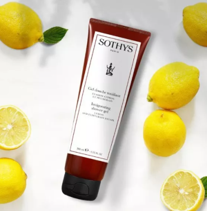 Sothys Invigorating Shower Gel Lemon And Petitgrain Гель для душа бодрящий Лимон и петитгрейн 200 мл, фото 1