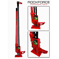 ROCKFORCE Домкрат реечный 3т 60''(высота подхвата - 155мм, высота подъема - 1350мм) 15947       RF-TRA8605