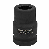 Forcekraft Головка ударная 3/4", 17мм (6гр) FORCEKRAFT 16182       FK-46517