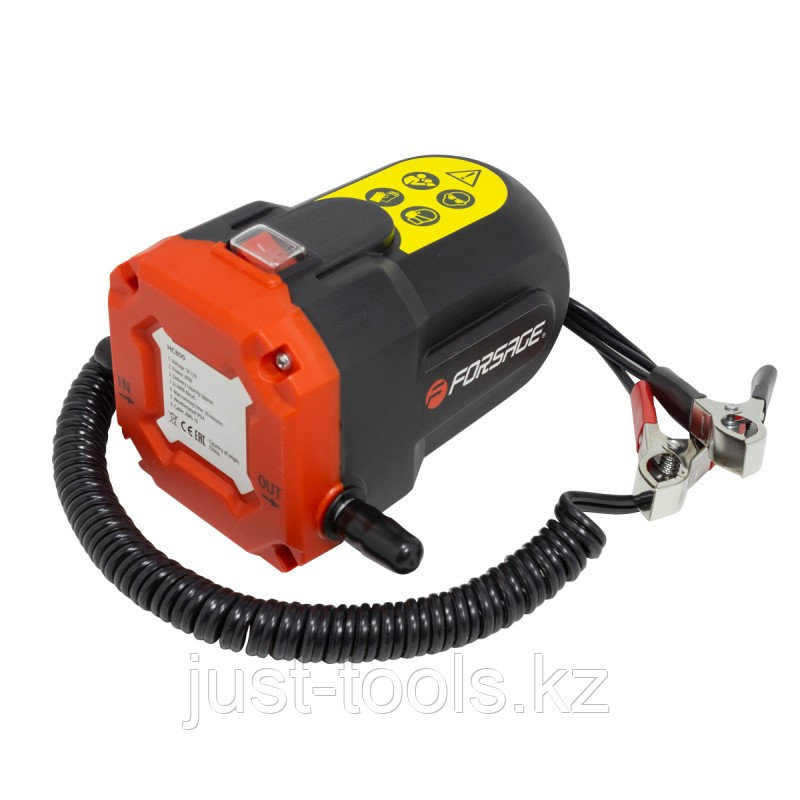 Forsage Насос для перекачки дизельного топлива(12V, 60W, 70dB, max t работы-30мин, 0.2-1.5 л/мин) 28831