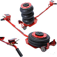 Auto King Домкрат подкатной пневматический 3т(6-12bar, h min 135мм, h max 400-450мм, 3 подушки, Ø270мм) AK012