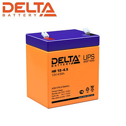 Аккумулятор Delta HR 12-4.5 (12V / 4.5 Ah | Длина, мм 90 | Ширина, мм 70 | Высота, мм 101 )