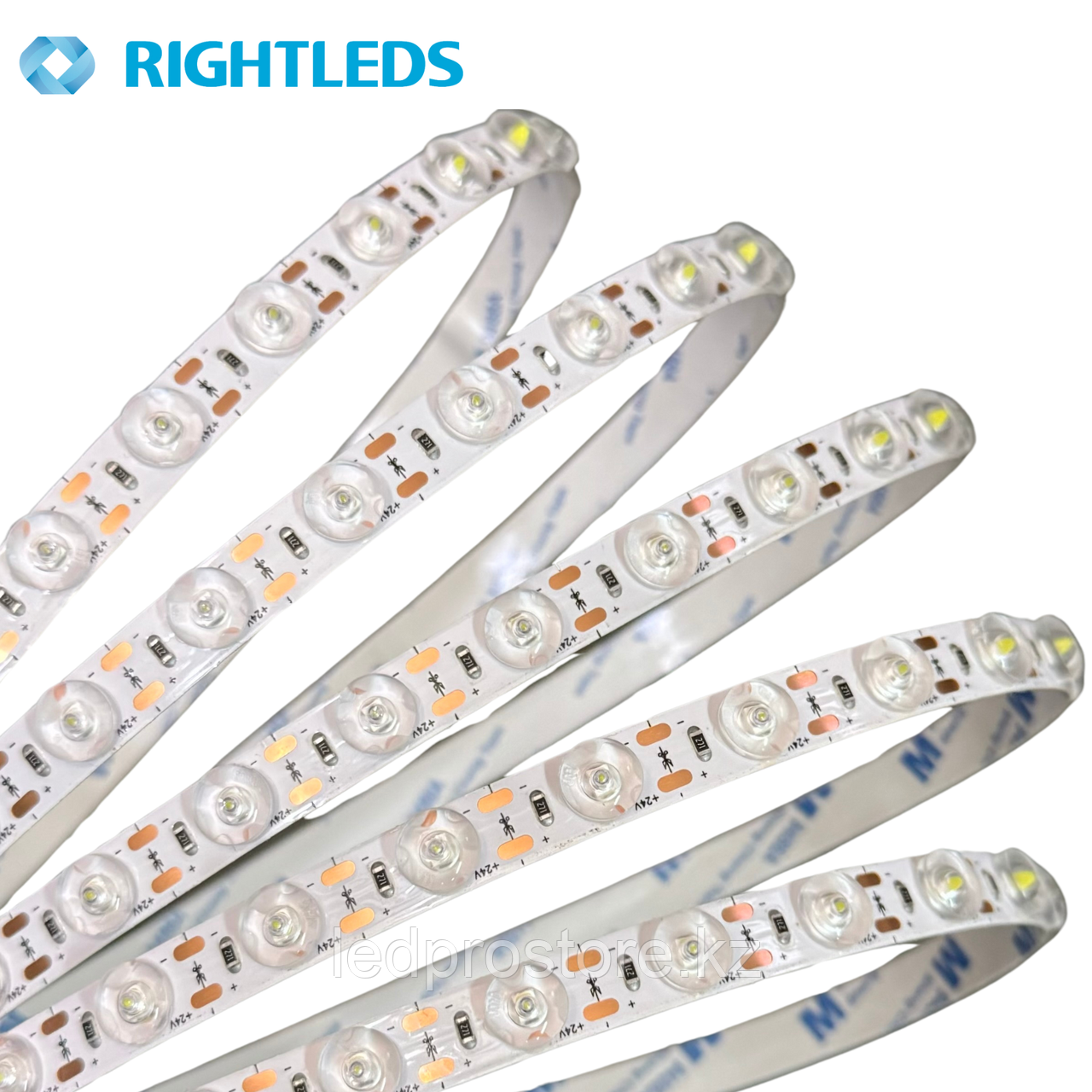 Широкоугольная 175° светодиодная лента 24V/18W 9000K