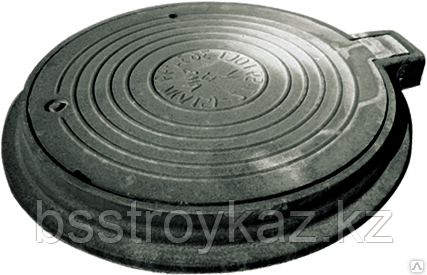 Топсасы және құлпы бар шойын люк, Л Қазақстан типі, фото 1