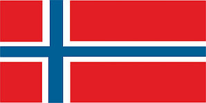 Флаг Норвегии размер 1 х 2 метра.