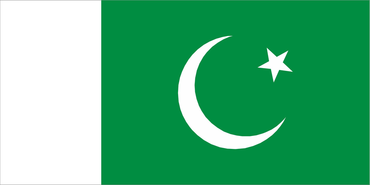 Флаг Пакистана 1 х 2 метра. - фото 1 - id-p15220455