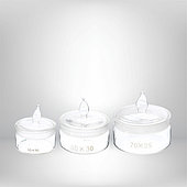 Стаканчики для взвешивания низкие 