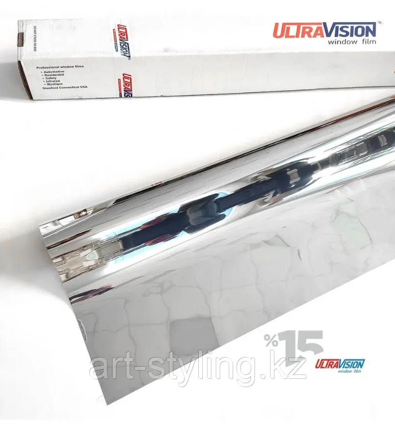 Солнцезащитная зеркальная пленка Silver 15